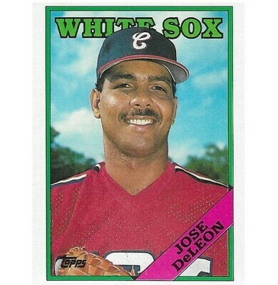 DeLeon, Jose / Chicago White Sox | Topps #634 | Baseball Trading Card | 1988