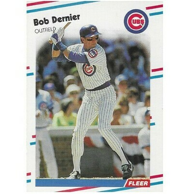 Dernier, Bob / Chicago Cubs | Fleer #417 | Baseball Trading Card | 1988