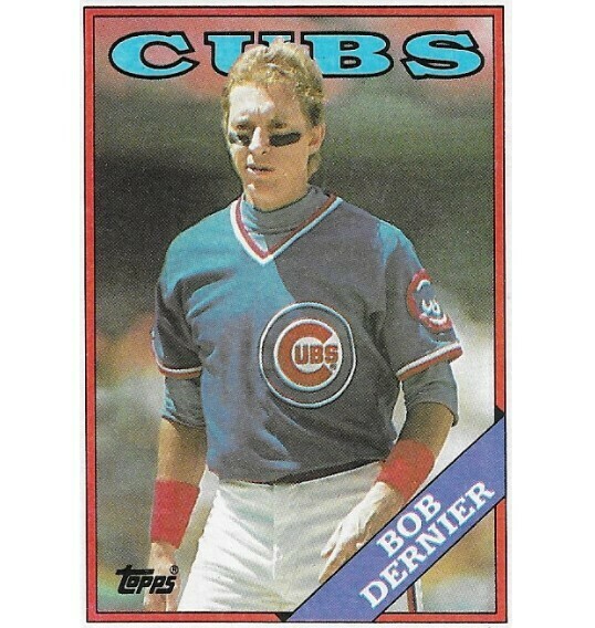Dernier, Bob / Chicago Cubs | Topps #642 | Baseball Trading Card | 1988