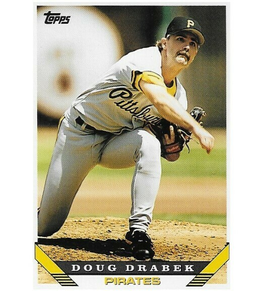 Drabek, Doug / Pittsburgh Pirates | Topps #190 | Baseball Trading Card | 1993