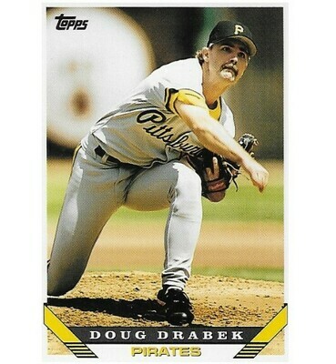Drabek, Doug / Pittsburgh Pirates | Topps #190 | Baseball Trading Card | 1993