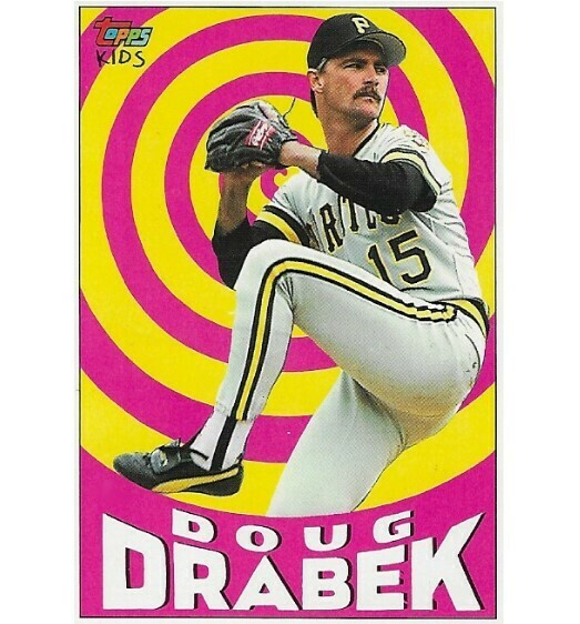 Drabek, Doug / Pittsburgh Pirates | Topps Kids #24 | Baseball Trading Card | 1992