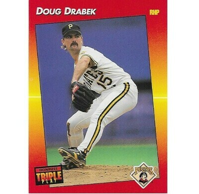 Drabek, Doug / Pittsburgh Pirates | Triple Play #106 | Baseball Trading Card | 1992
