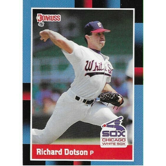 Dotson, Richard / Chicago White Sox | Donruss #124 | Baseball Trading Card | 1988