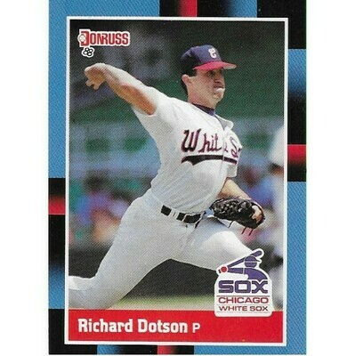 Dotson, Richard / Chicago White Sox | Donruss #124 | Baseball Trading Card | 1988