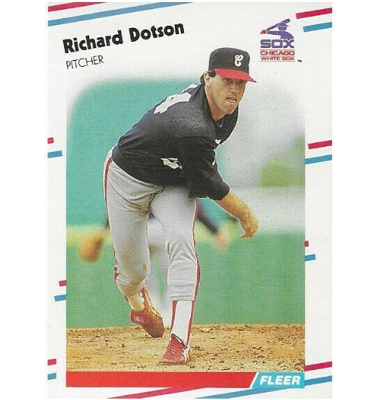 Dotson, Richard / Chicago White Sox | Fleer #396 | Baseball Trading Card | 1988