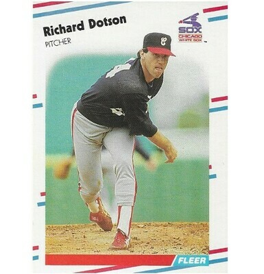 Dotson, Richard / Chicago White Sox | Fleer #396 | Baseball Trading Card | 1988