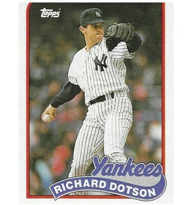 Dotson, Richard / New York Yankees | Topps #511 | Baseball Trading Card | 1989