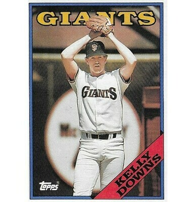 Downs, Kelly / San Francisco Giants | Topps #629 | Baseball Trading Card | 1988