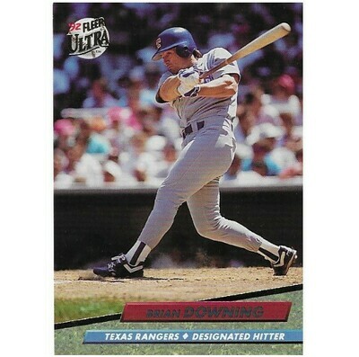 Downing, Brian / Texas Rangers | Ultra #440 | Baseball Trading Card | 1992