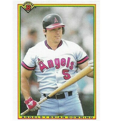 Downing, Brian / California Angels | Bowman #294 | Baseball Trading Card | 1990