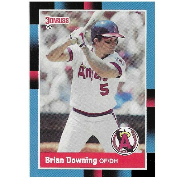 Downing, Brian / California Angels | Donruss #258 | Baseball Trading Card | 1988