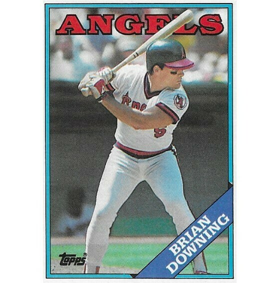 Downing, Brian / California Angels | Topps #331 | Baseball Trading Card | 1988