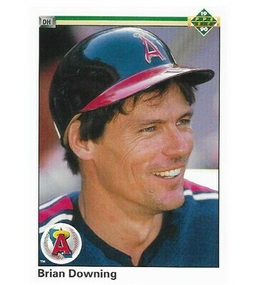 Downing, Brian / California Angels | Upper Deck #146 | Baseball Trading Card | 1990