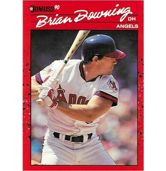 Downing, Brian / California Angels | Donruss #352 | Baseball Trading Card | 1990