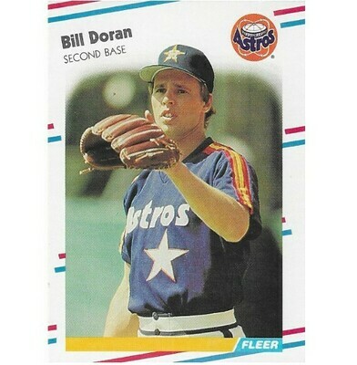 Doran, Bill / Houston Astros | Fleer #447 | Baseball Trading Card | 1988