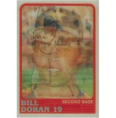 Doran, Bill / Houston Astros | Sportflics #48 | Baseball Trading Card | 1988 | 3-D Card