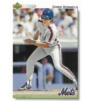 Donnels, Chris / New York Mets | Upper Deck #44 | Baseball Trading Card | 1992