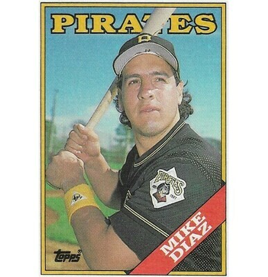 Diaz, Mike / Pittsburgh Pirates | Topps #567 | Baseball Trading Card | 1988