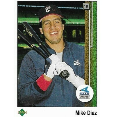 Diaz, Mike / Chicago White Sox | Upper Deck #606 | Baseball Trading Card | 1989