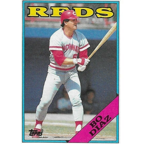 Diaz, Bo / Cincinnati Reds | Topps #265 | Baseball Trading Card | 1988