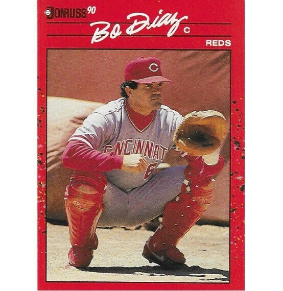 Diaz, Bo / Cincinnati Reds | Donruss #139 | Baseball Trading Card | 1990