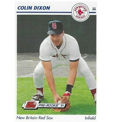 Dixon, Colin / New Britain Red Sox | Line Drive #455 | Baseball Trading Card | 1991 | Eastern League