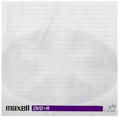 Maxell / DVD + R | Inlay Card