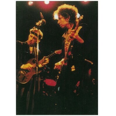 Dylan, Bob / On Stage in Australia with Mark Knopfler | Photo Print | 1986