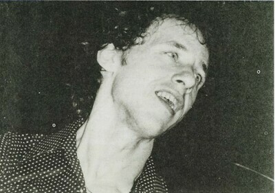 Dire Straits / Mark On Stage, Closeup, Dotted Shirt | Photo Print
