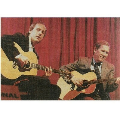 Knopfler, Mark / Secret Policeman&#39;s Third Ball | Photo Print | with Chet Atkins | March 1987