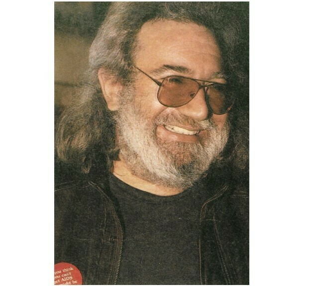 Grateful Dead / Jerry Garcia Closeup, Black Jacket + Shirt | Photo Print