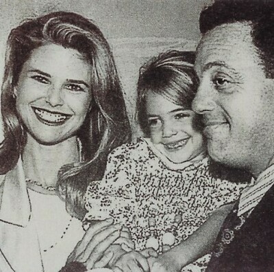 Joel, Billy / With Christie and Alexa, Billy On Right | Photo Print | 1993
