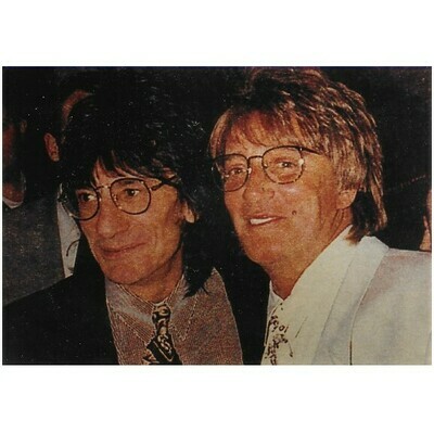 Stewart, Rod / With Ronnie Wood, Both Wearing Glasses