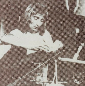 Stewart, Rod / In Studio, Writing, Near Piano | Photo Print