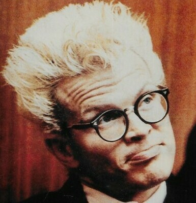 Idol, Billy / Closeup, In Court Room, Wearing Glasses | Photo Print