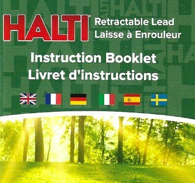Halti / Retractable Lead (For Dogs) | Instruction Booklet | 2016
