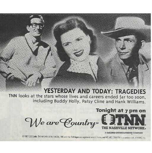 Holly, Buddy / Yesterday and Today: Tragedies (1997) / with Patsy Cline + Hank Williams
