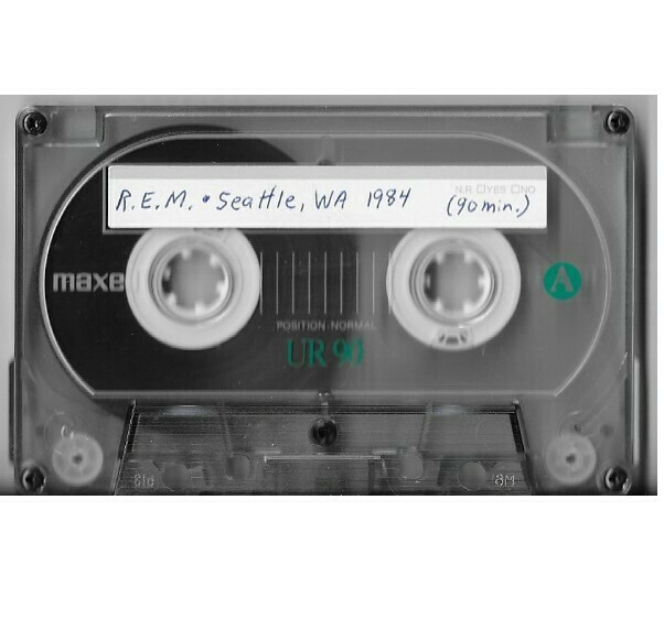 R.E.M. / Seattle, WA (Music Hall) | Live Cassette | June 1984