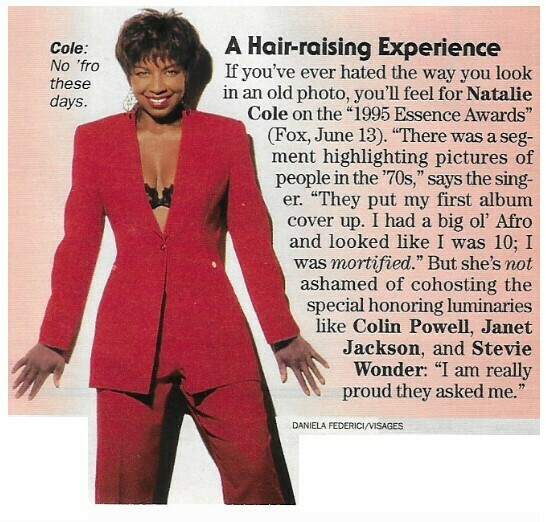 Cole, Natalie / A Hair-raising Experience / 1995