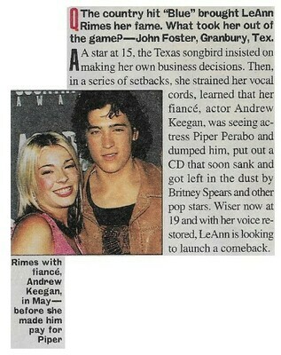 Rimes, LeAnn / What Took Her Out of the Game? | October 2001