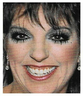 Minnelli, Liza / Closeup, Big Smile, Diamond Earrings (1993)