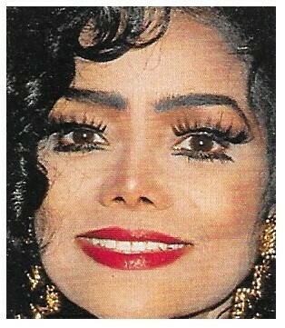 Jackson, Latoya / Closeup, Gold Earrings (1993)