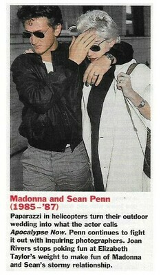 Madonna / Madonna and Sean Penn (1985-&#39;87) | Magazine Article | April 1993