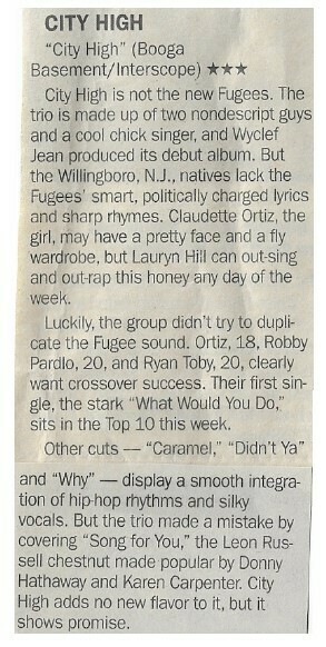 City High / City High | June 2001