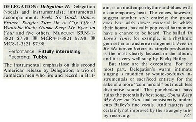Delegation / Delegation II / 1981
