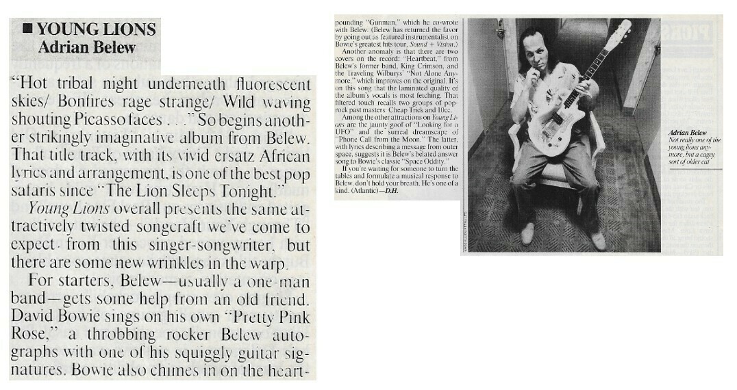 Belew, Adrian / Young Lions / 1990