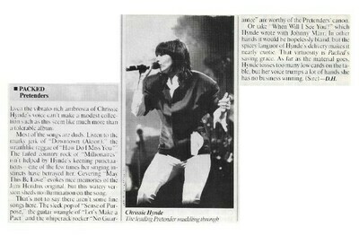 Pretenders, The / Packed | Magazine Review | July 1990
