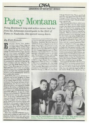Montana, Patsy / Legends of Country Music / 1997