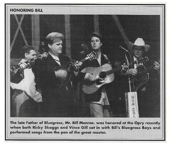 Skaggs, Ricky / Honoring Bill Monroe / with Vince Gill / 1997
